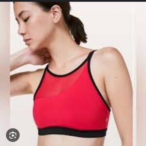 lululemon athletica Red Sports Bra